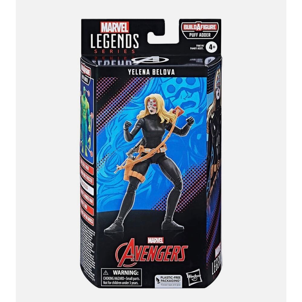 Marvel Legends Yelena Belova Black Widow 6" Action Figure by Hasbro